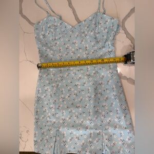 🌸 Light Blue Slip Dress